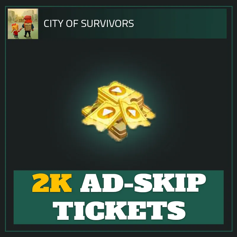 2K AD-Skip Tickets — City Of Survivors-City Of Survivors
