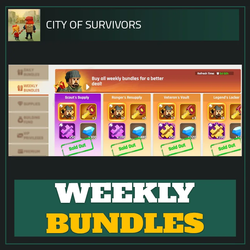 Weekly Bundles — City Of Survivors-City Of Survivors