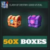 50x Boxes — Clash of Destiny