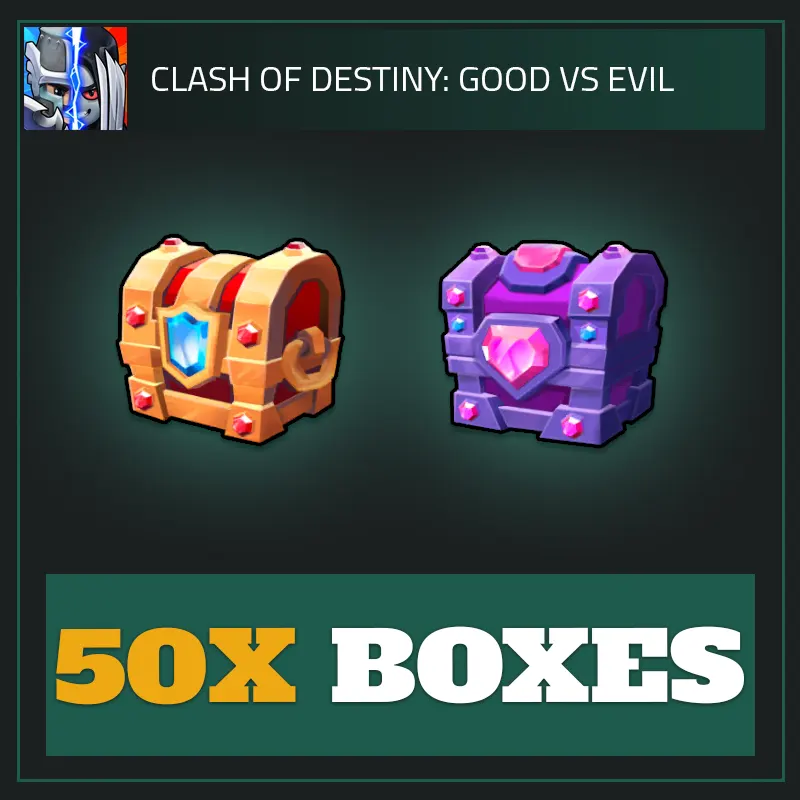 50x Boxes — Clash of Destiny