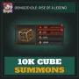 10K Cube Summons — Demigod Idle