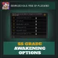 SS Grade Awakening Options — Demigod Idle