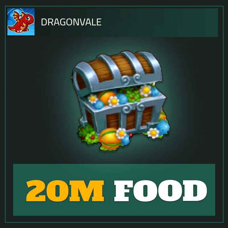 20M Food — DragonVale-DragonVale