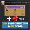 VIP Subscription & 7K Gems — Gladiator Heroes