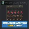 Duplicate an item 100x times — Grim Soul: Dark Survival RPG