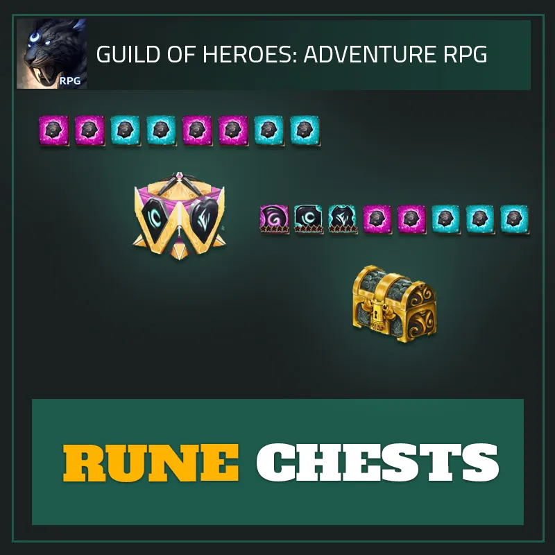 Rune Chests — Guild of Heroes-Guild of Heroes: Adventure RPG
