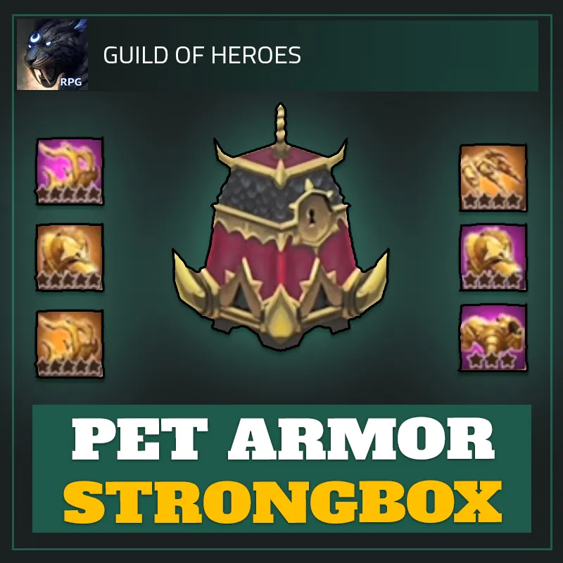 Pet Armor Strongbox — Guild of Heroes-Guild of Heroes: Adventure RPG