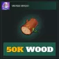 50K Wood Logs — Merge Magic!
