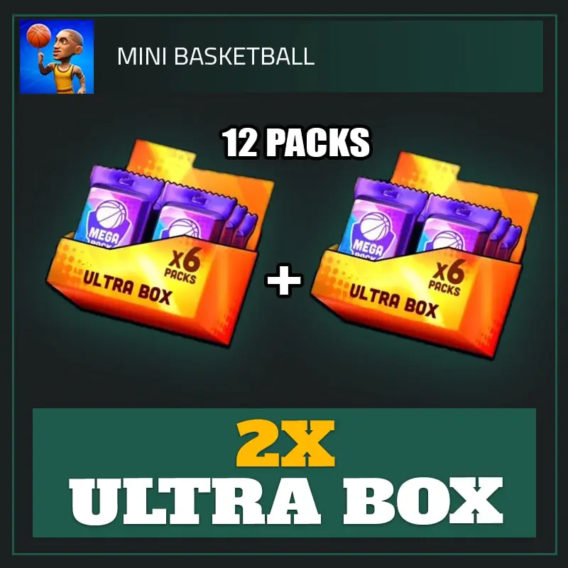 2x Ultra Box — Mini Basketball-Mini Basketball