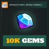10K Gems — Paradise Paws