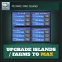 Upgrade Islands/Farms to MAX — Pickaxe King Island