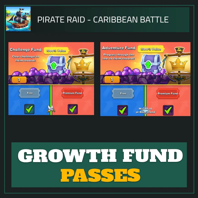 Growth Fund Passes — Pirate Raid