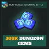 300K Dungeon Gems — Hunt Royale