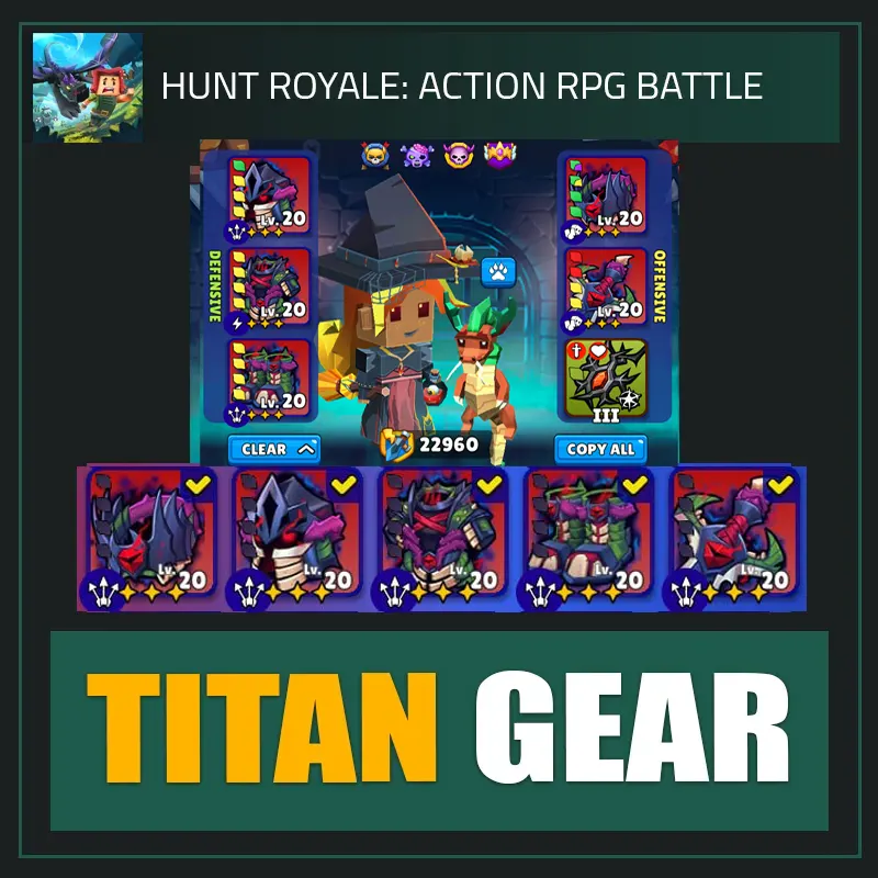 Titan Gear — Hunt Royale-Hunt Royale