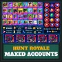 Hunt Royale Maxed Accounts — (Titan's Gear, All Hunters, Mega Stones)