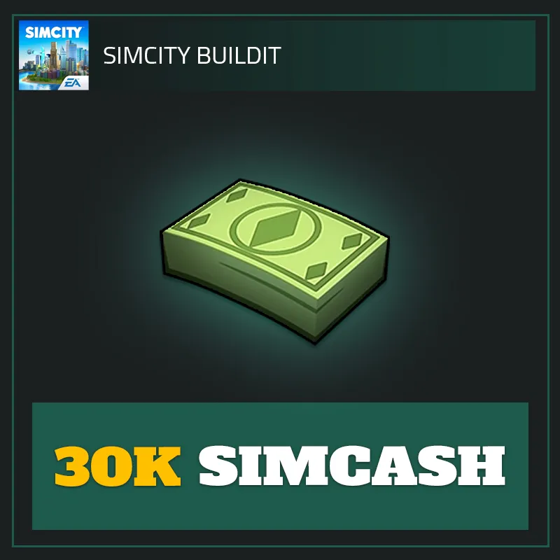 30K SimCash — SimCity BuildIt-SimCity BuildIt