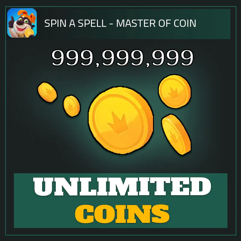 Unlimited Coins — Spin A Spell-Spin A Spell