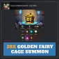 28x Golden Fairy Cage Summon — Tailed Demon Slayer